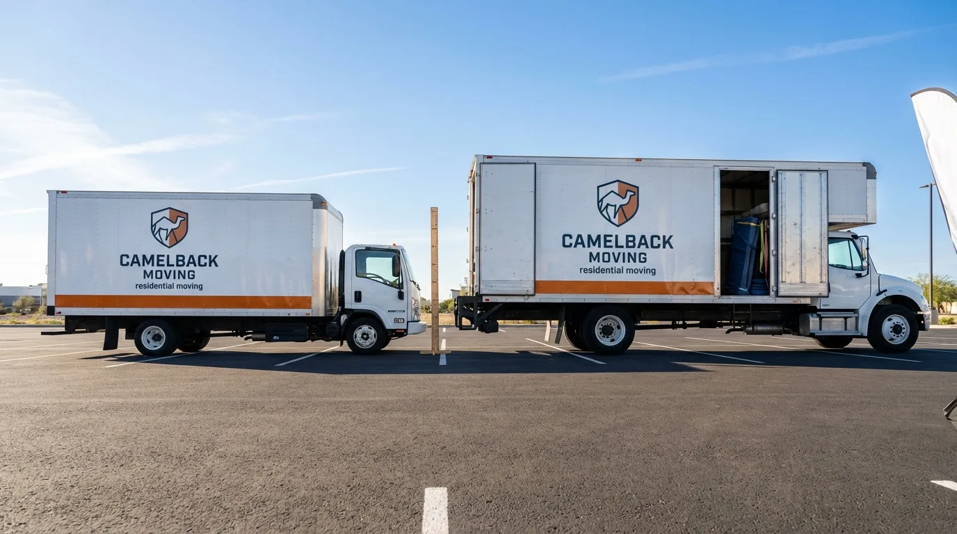 Moving truck size capacity guide in Wisconsin Rapids